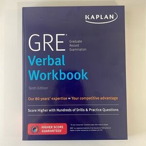2022 Kaplan GRE Verbal Workbook - NEW!